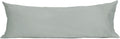 Sunflower Body Pillowcase 100% Cotton Long Pillow Cover/Case Envelope Closure 1 Pack, 20×54 inches Storm Gray, Soft and Breathable