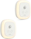 YELKO Motion Sensor Night Light, 5-Level Dimmable with Dusk to Dawn Sensor, Plug in Warm White Anti-Glare LED, Cozy Soft Glow, Adjustable…