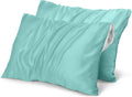 Utopiabedding Utopia Bedding 100% Waterproof Pillow Protectors with Zipper Queen Size (Set of 2), Bed Bug and Dust Mite Proof Zippered Pill…