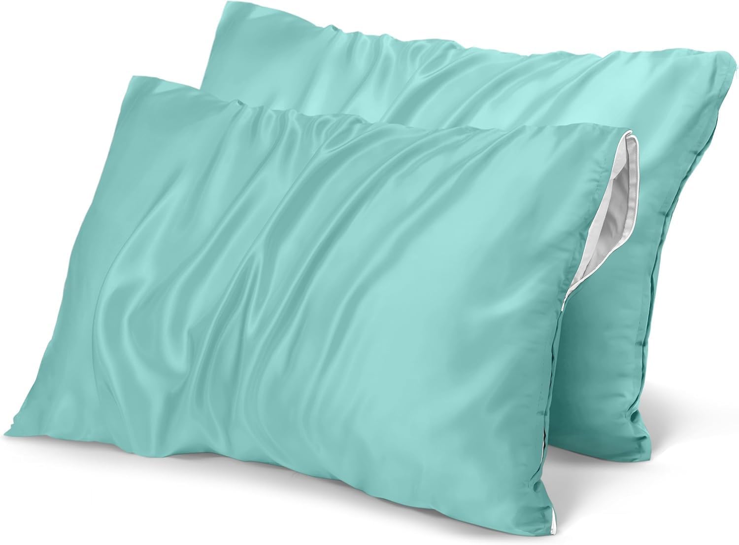 Utopiabedding Utopia Bedding 100% Waterproof Pillow Protectors with Zipper Queen Size (Set of 2), Bed Bug and Dust Mite Proof Zippered Pill…