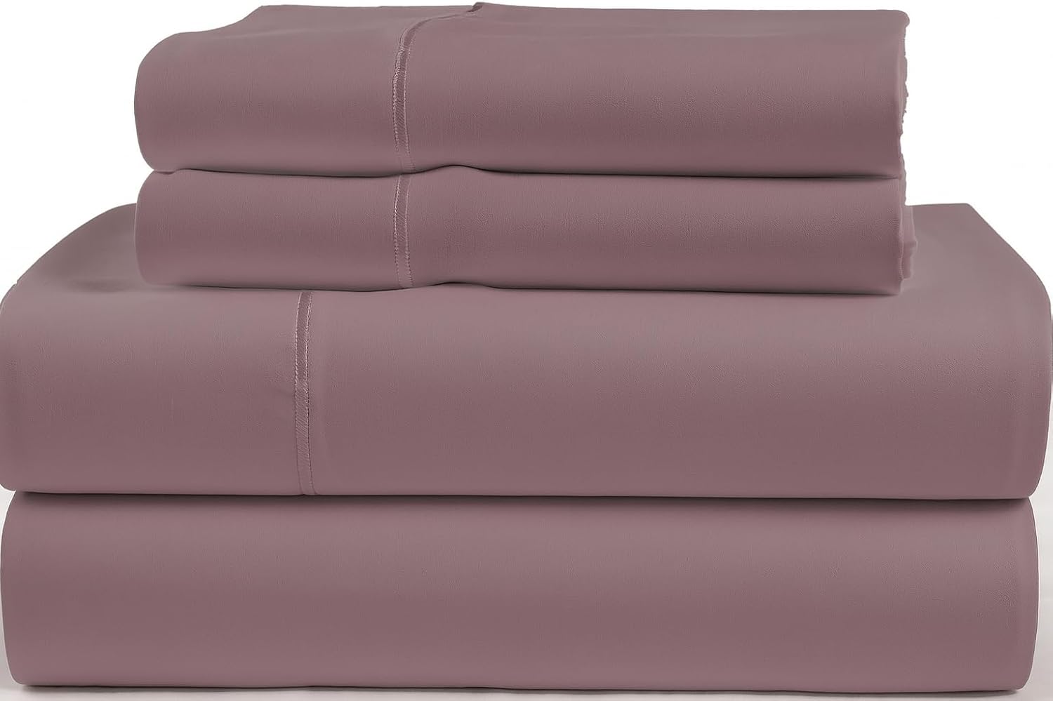 Ambra Linens 100% Organic Cotton Sheets King Size - 4 PC Organic King Size Sheets Set - Soft, Comfy, Breathable & Cooling - 16” Deep Pocket…