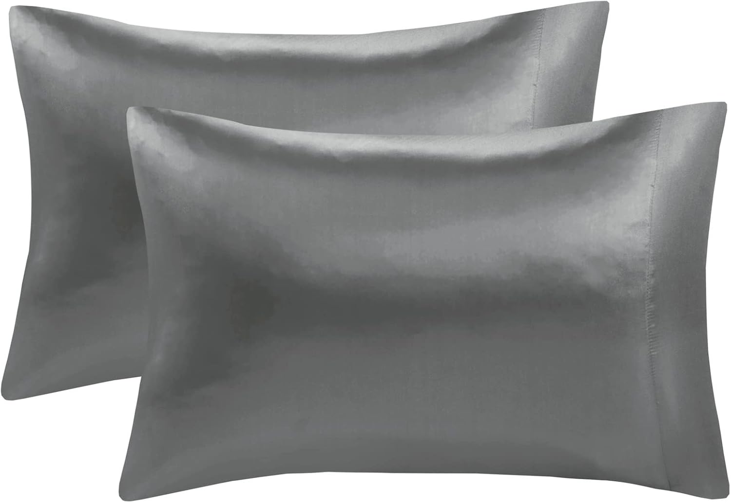 Madison Park Essentials Satin Sheet Set Luxury and Silky with Natural Sheen, Elastic 14" Pocket fits up to 16" Mattress, All Around…