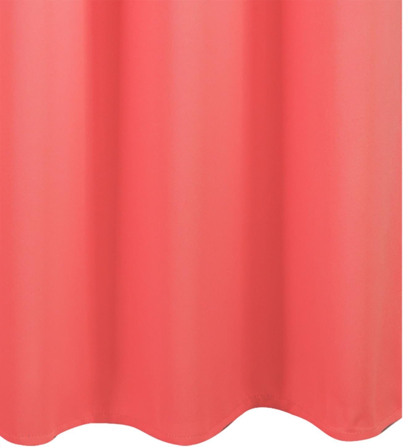 Lemomo Blackout Curtains 52 x 45 inch Coral Curtains Set of 2 Panels/Thermal Insulated Room Darkening Bedroom Curtains 45 inch silver