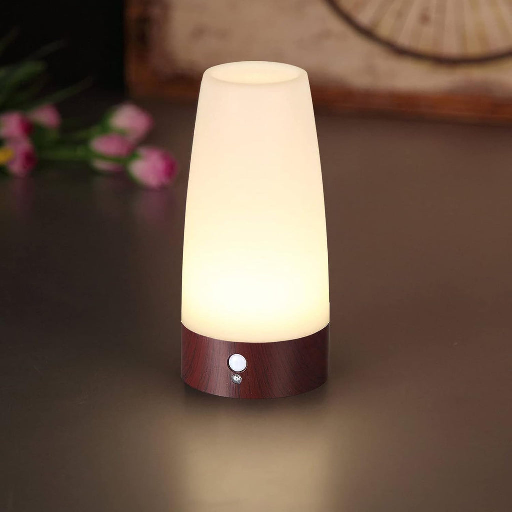 ZEEFO Retro LED Night Light PIR Motion Sensor Light, Activated Step Lighting Lamps, Indoor/Outdoor Battery Operated Lamp Sensitive Portable…