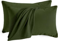 QJFabricCO Q&J Fabric Co. Queen Pillow Cases Set of 2, Brushed Microfiber Pillowcases, Soft, Wrinkle-Free, Fade-Resistant, Pillow Cases Closure,…