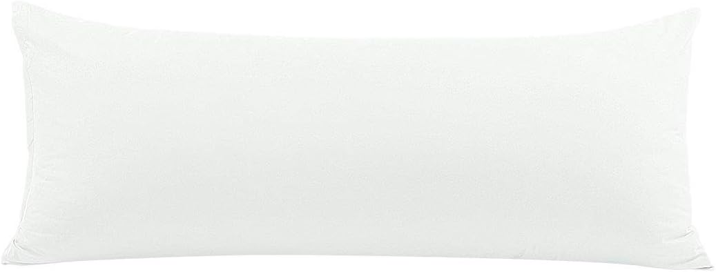 PiccoCasa Body Pillow Pillowcase with Zipper Closure, 110 GSM Brushed Microfiber Body Pillow Cover, Soft Long Pillow Cases for Body Pillows…