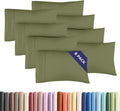 Standard Pillow Cases Set of 8 - Ultra Soft Hotel Quality Pillowcase Covers - Comfy & Wrinkle Free - Shrink, Stain and Fade Resistant…