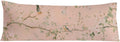 Vintage Pink Chinoiserie Bird 20x54 Body Pillow Cover, Chinoiserie Decor, Retro Cottagecore Flowers Aesthetic Bird Decorative Long Body…