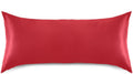 Red Color Pillow Covers Silk Pillowcase for Hair and Skin Soft Smooth Cooling Satin Pillowcase Queen Size Pillow Case for Women Boys…