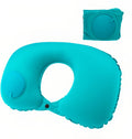 18-30s Quick Inflate /Deflate Neck Pillow for Travel - Adjustable Cervical Support with Dual Buckles, Breathable Milk Silk, Compact…