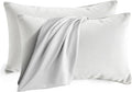 QJFabricCO Q&J Fabric Co. Queen Pillow Cases Set of 2, Brushed Microfiber Pillowcases, Soft, Wrinkle-Free, Fade-Resistant, Pillow Cases Envelope…