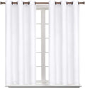 BGment Room Darkening Curtains 54 Inches Long - Grommet Thermal Insulated Drapes Window Treatment Curtains for Bedroom, 2 Panels, 38 x 54 I…