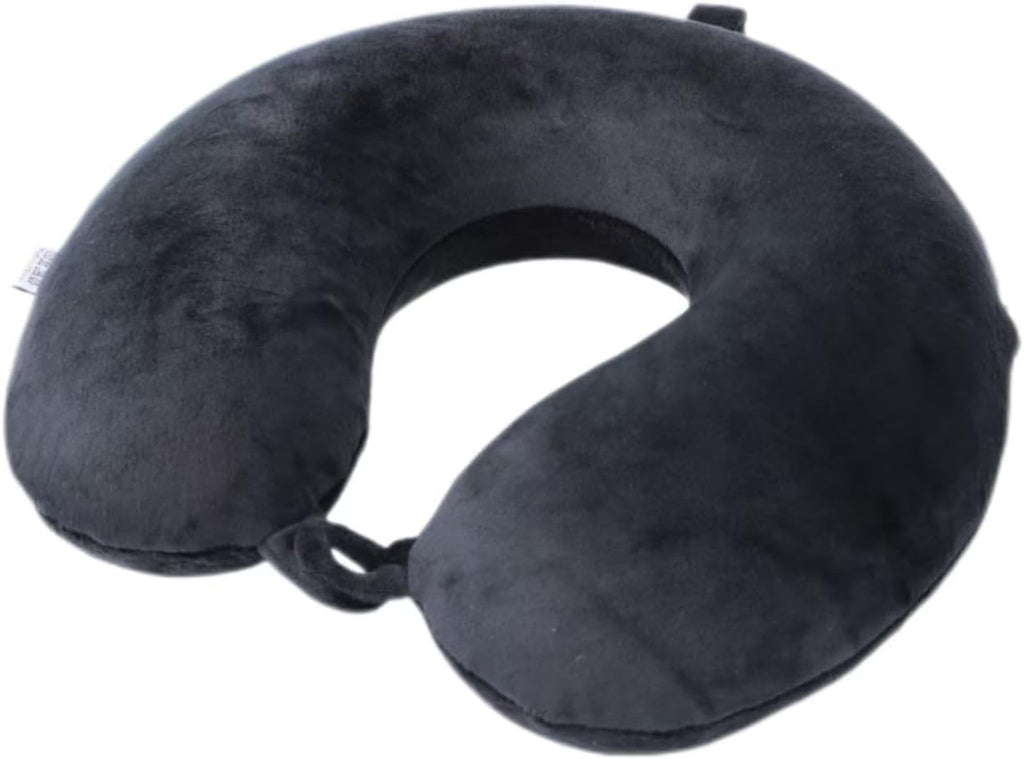 Travel Pillow,100% Pure Memory Foam U Shaped Neck Pillow, Super Lightweight Portable Headrest Great for Airplane, Car, Home, Office, Sleeping…