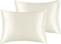 Bedelite Satin Pillowcase for Hair and Skin, Super Soft and Cooling Similar to Silk Pillow Cases 2 Pack with Envelope Closure, Gift for Wom…