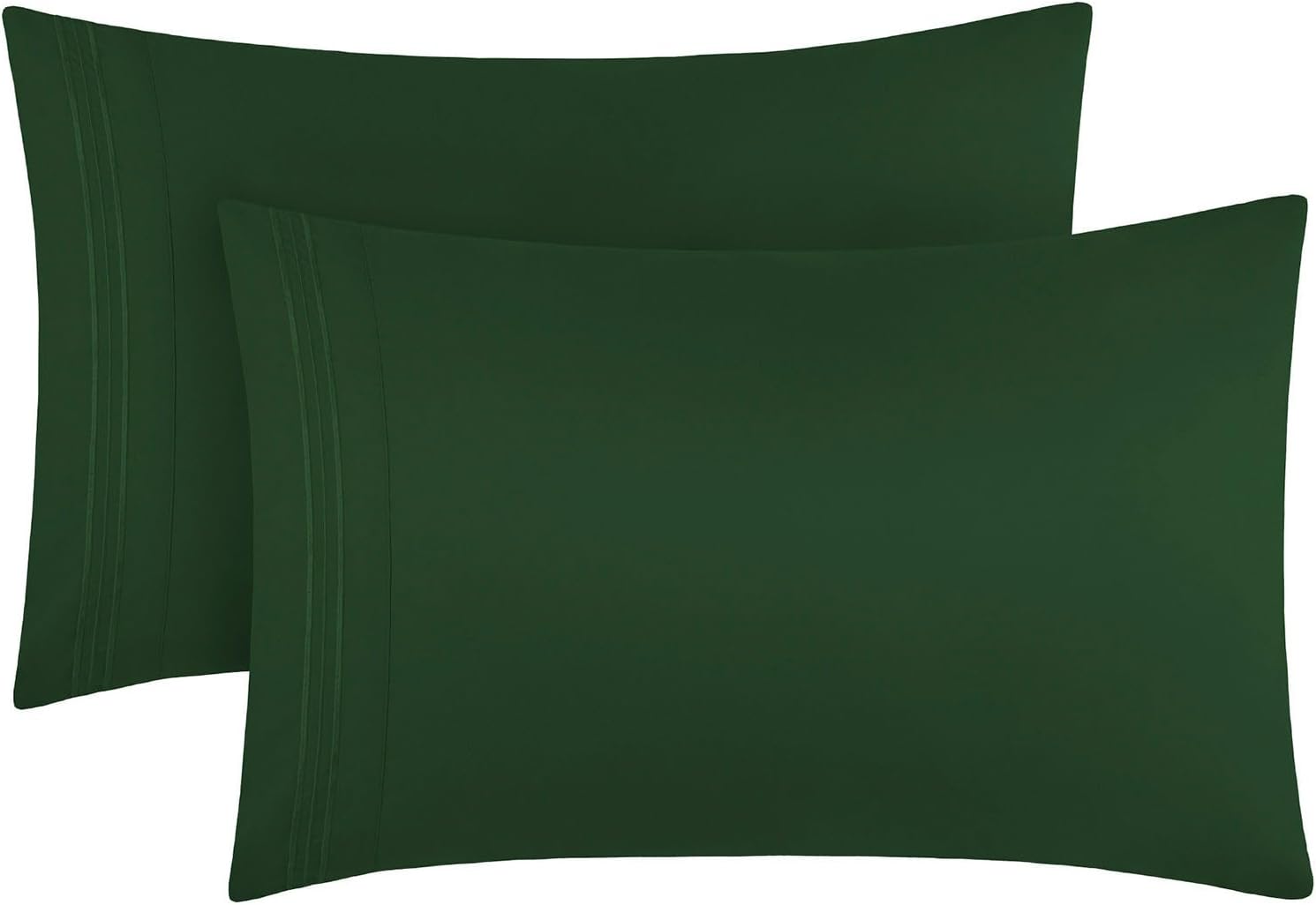 Mellanni Pillow Cases - Luxury, Extra Soft, Cooling Pillow Covers - 2 PC Iconic Collection Pillowcases - Envelope Closure (King 20" x 40",…