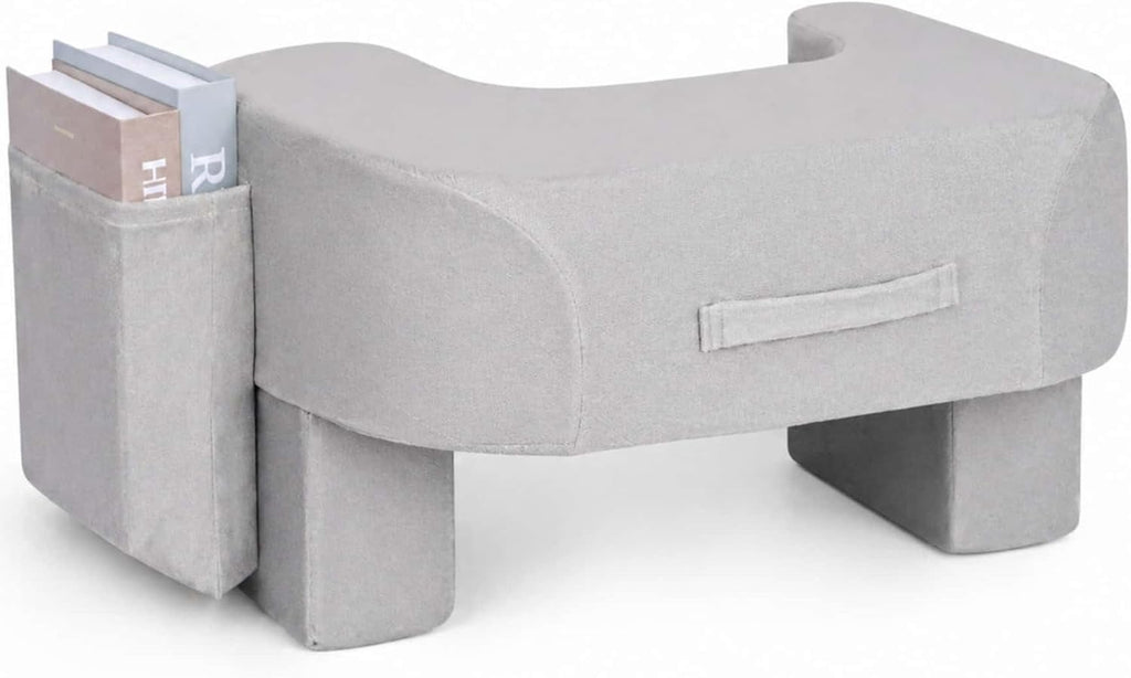 Soft Reading Pillow - Arm Rest Lap Desk Pillow for Adult - Premium Foam Bed Rest Pillow for Reading Working Playing Game or Sitting in…