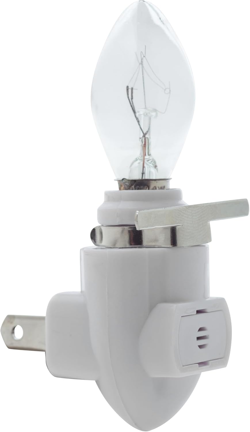 Creative Hobbies Auto On Sensor Plug in Night Light Module Includes 4 Bulbs and 4 Metal Clips, Great for Making Your Own Decorative Night…
