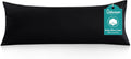 Oubonun 100% Cotton Body Pillowcase - 800 Thread Count/21x54, Moisture Absorbent and Breathable, Hotel Body Pillow Cover for All Seasons, B…