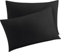 ShunjieHome Pillow Protector Standard Size 100% Egyptian Cotton Pillow Covers, 400 Thread Count Sateen Weave Cooling Pillow Cases with Zipp…