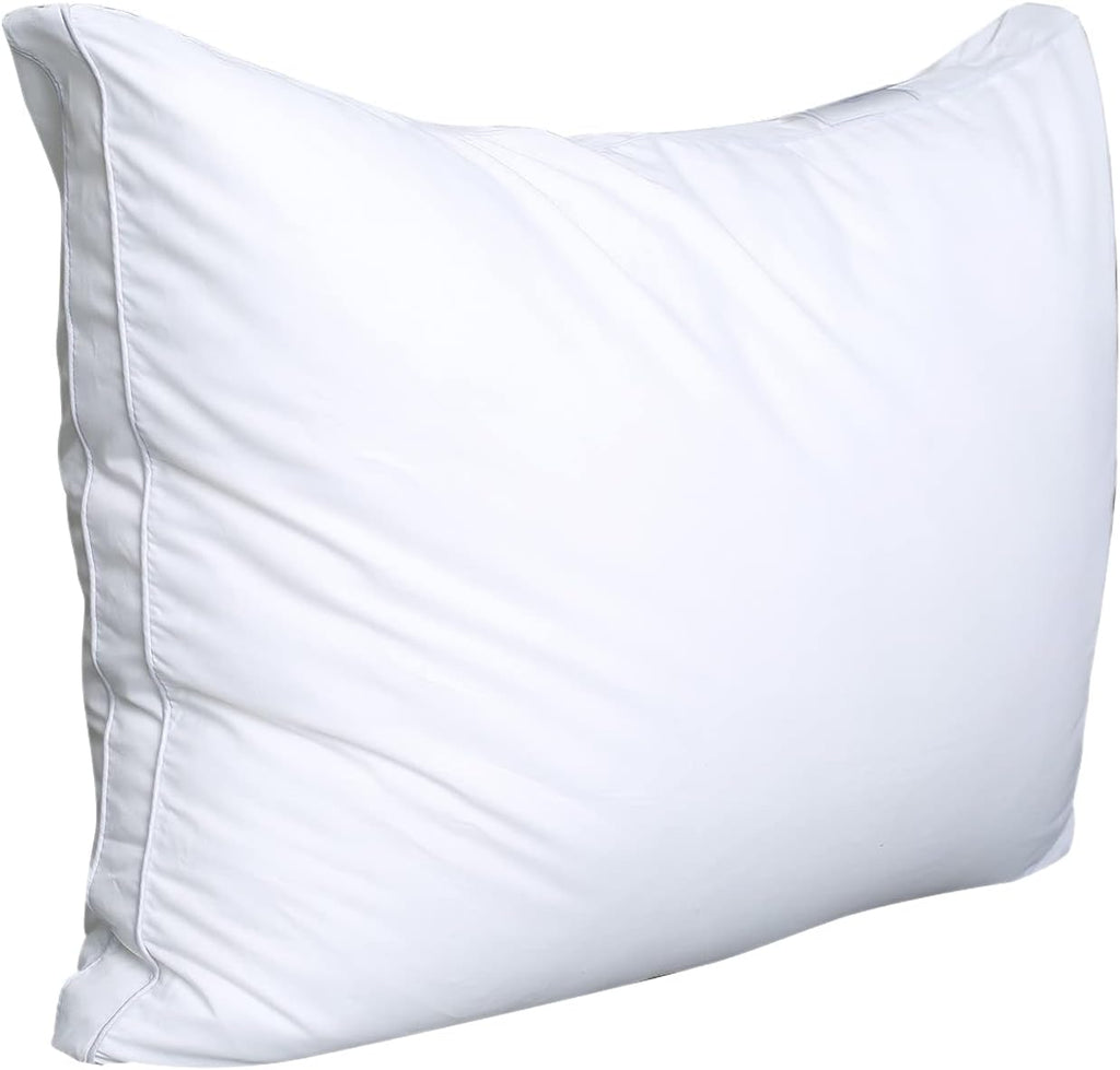 Jicuse Bed Pillows for Sleeping 1 Pack, King Size, Luxury Hotel Collection Pillow, Soft Fluffy and Great Support Down Alternative Filling, Guss…