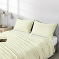 NookZuzu 2 Pack Microfiber Zipper Pillowcases, Soft Comfortable Not Shrink Beige Pillow Case, Standard Pillow Cases Set of 2 (20x26 Inches)…