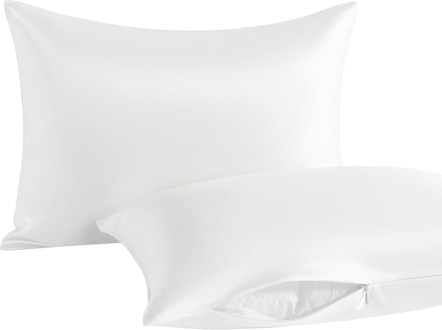 Ntbay 2 Pack Pillows with Stain Pillowcases, Soft Cotton Down Alternative 13x18 Zippered Pillows for Sleeping in Crib Bed - Machine Washabl…