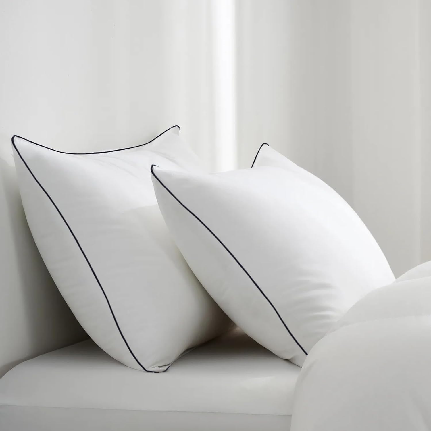 Vorouhals Hotel Collection Bed Pillows for Sleeping 4 Pack King Size Cooling Pillows Set of 4 for Back, Stomach or Side Sleepers, Super…