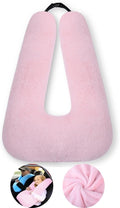 FHSGGP Travel Pillow Cushion for The Back Seat of Car Car Pillow for Kids A Sleeping Artifact Suitable for Long-Distance Travel of Adults…