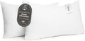 Digital Decor 100% Cotton Luxury Hotel Pillows Queen Size Set of 2, Cooling Hypoallergenic Down Alternative Bed Pillows for Sleeping…