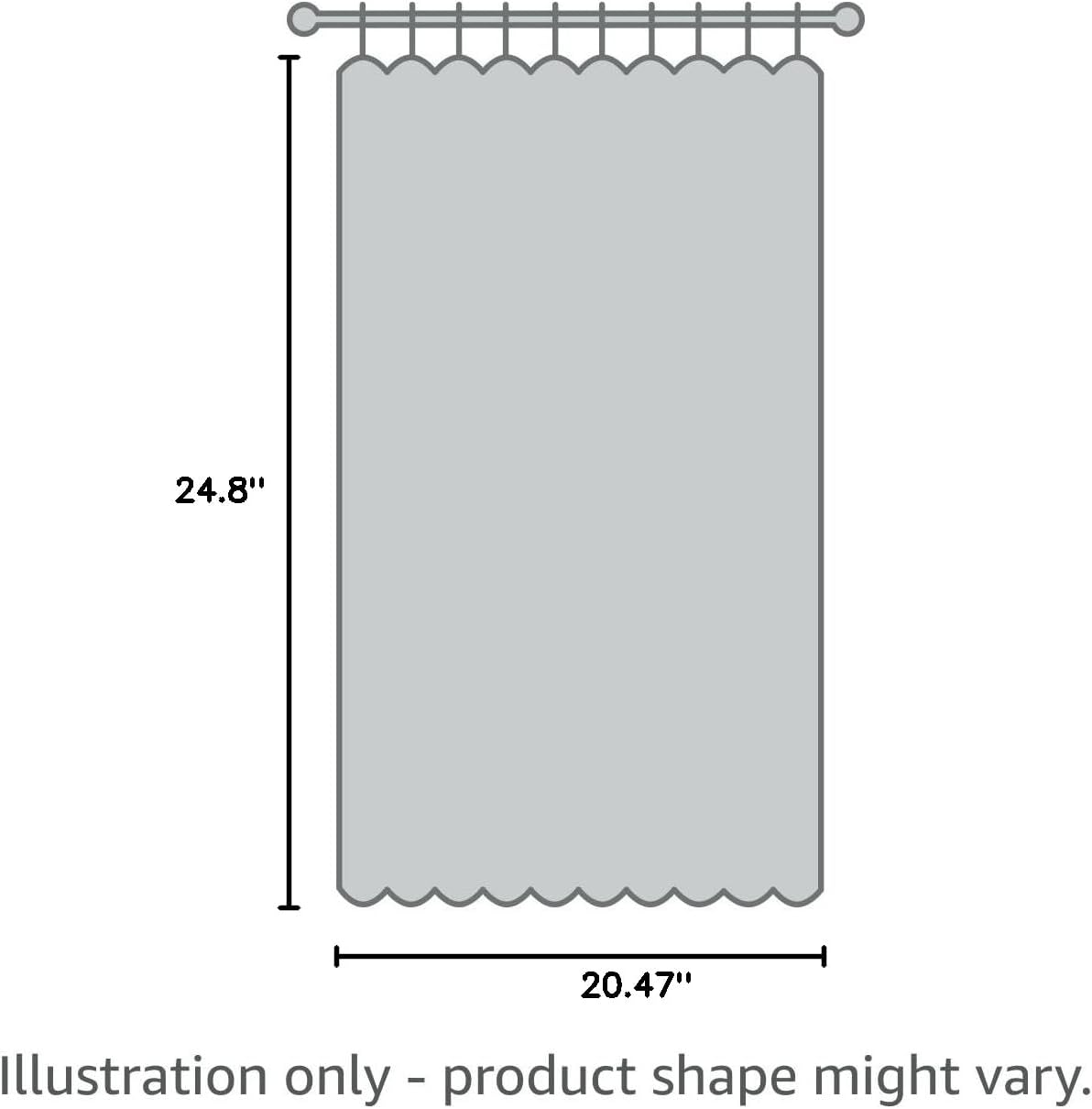 Rybhome RYB HOME Blackout Curtains with Felt Fabtic Liner for Sound Absorbing, 3 Layers Soundproof Thermal Insulated Energy Saving for Bedr…