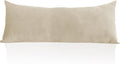 StangH Beige Velvet Body Pillow Cover Super Soft Large Pillowcase for Pregancy/Baby, Home Decoration for All Seasons Sofa Bedroom Theater,…