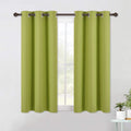NICETOWN Blackout Curtains Window Panels, Window Treatment Thermal Insulated Solid Grommet Blackout Draperies/Drapes for Bedroom (Fresh…