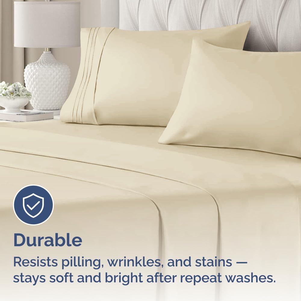 Standard Pillow Cases Set of 2 - Ultra-Soft Hotel Quality Pillowcase Covers - Comfy & Wrinkle Free - Stain and Fade Resistant - Machine…