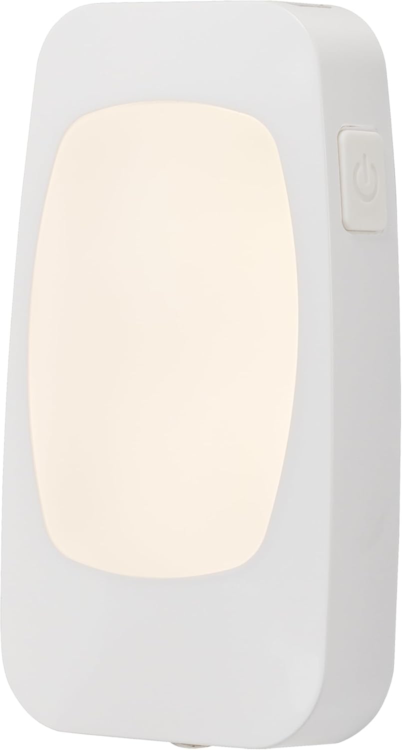 Energizer 4-in-1 LED Power Failure Night Light, 6 Pack, Plug-in, Light Sensing, Auto On/Off, Foldable Plug, Soft White, Emergency…
