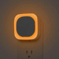 YUNLEX 2 Pack Amber Night Light, Dusk to Dawn Sensor, Warm Glare-Free Reflected Glow, 3-Level Dimmer, Auto On/Off, Plug-in LED Nightlight…