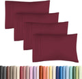 Standard Pillow Cases Set of 4 - Ultra Soft Hotel Quality Pillowcase Covers - Comfy Bedding for Women, Men, Kids & Teens - Machine…