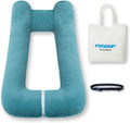 FHSGGP Travel Pillow Upgraded Version of Aircraft Travel Neck Pillow with Storage Bag, Sleep Pillows for Travel by Train, Car, or Plane…
