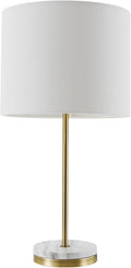 Globe Electric 67044 Versailles Table Lamp, 19", Soft Gold