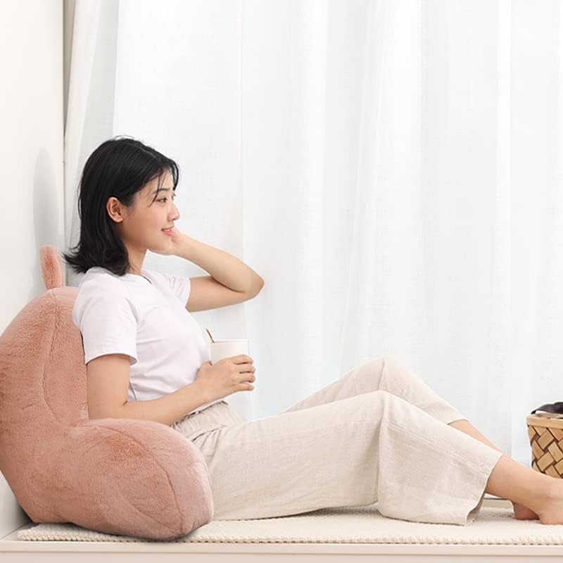 Holawakaka Reading Pillow for Sitting up in Bed Sofa Kids Teens, Backrest Pillow with Arms for Girls Women Petites Pregnancy, Back Support…