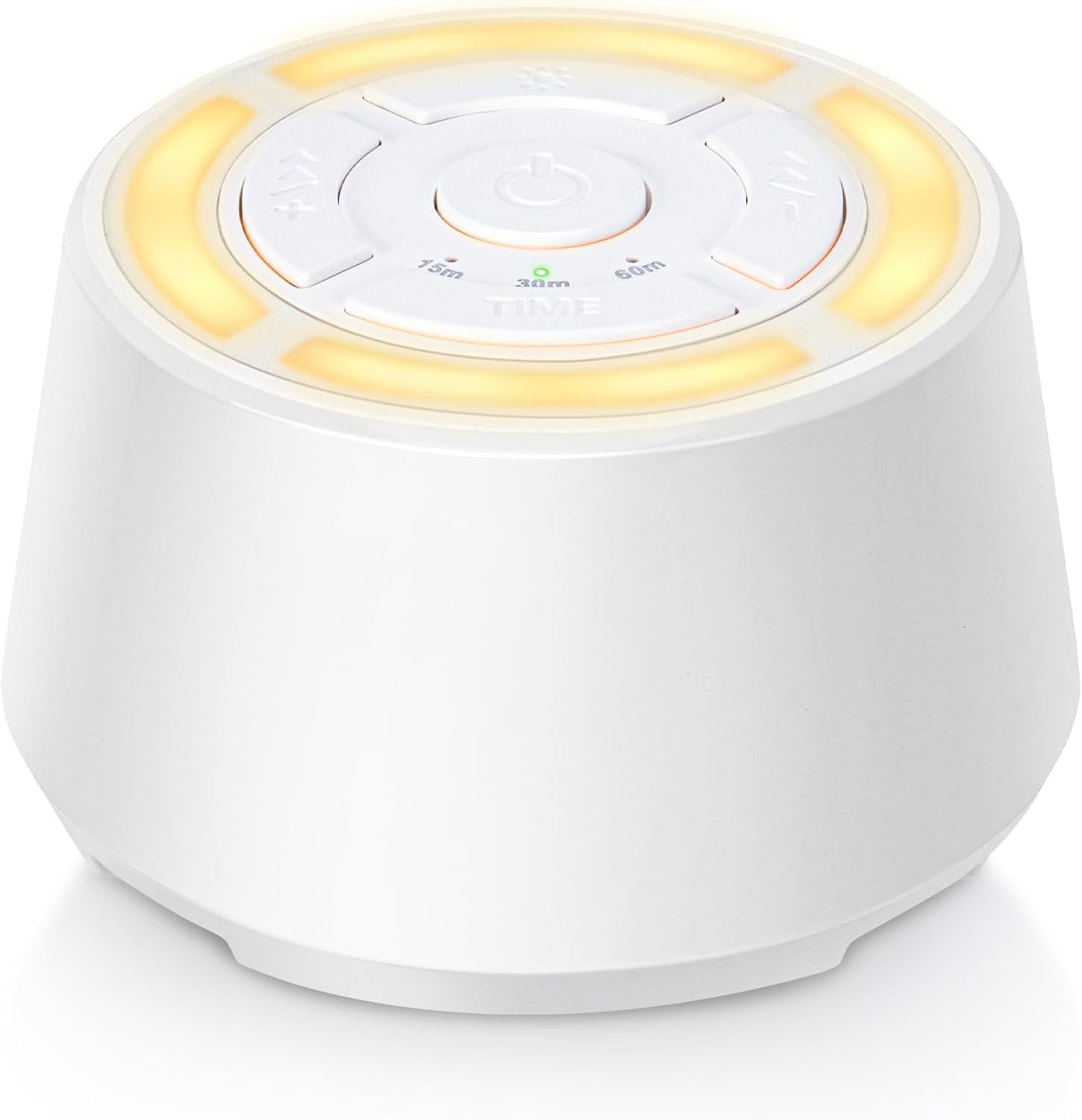 Sound Machine for Sleep - White Noise Sound Machine with Night Light Rechargeable White Noise Machine with 16 Soothing Sounds, Timer and…