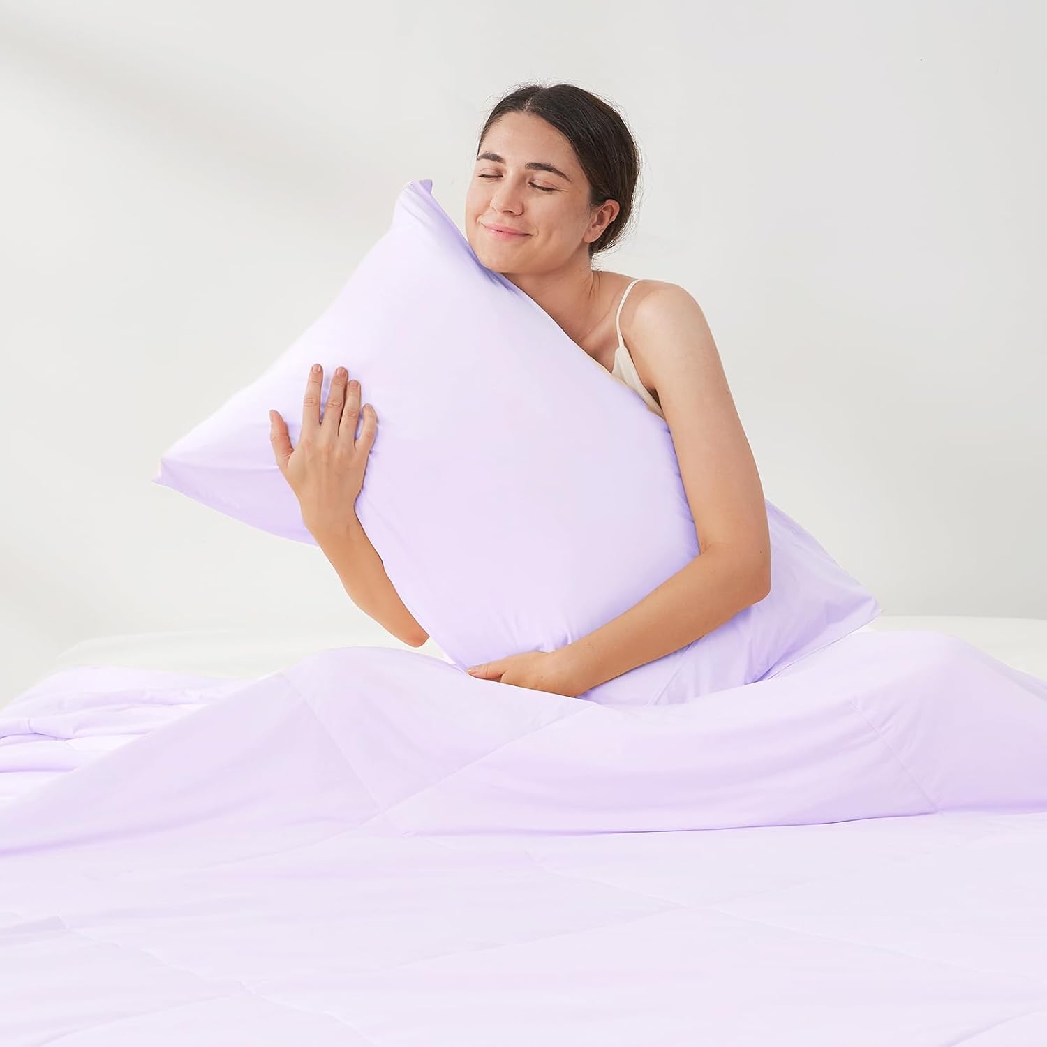 CozyBliss Cozy Bliss 2pcs Cooling Pillow Cases Set for Hot Sleepers & Night Sweats, Q-Max 0.5 Silky Wrinkle-Free Pillow Covers with Envelop…