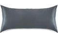 Gray Color Pillow Covers Silk Pillowcase for Hair and Skin Soft Smooth Cooling Satin Pillowcase Queen Size Pillow Case for Hot Sleepers…
