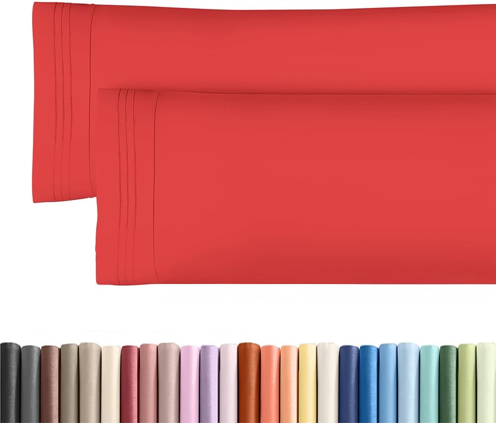 Body Pillowcases Set of 2-20x54 Long Body Pillow Case - Soft Body Pillow Cover for Sleeping & Side Sleepers - Comfy, Wrinkle & Fade Free…