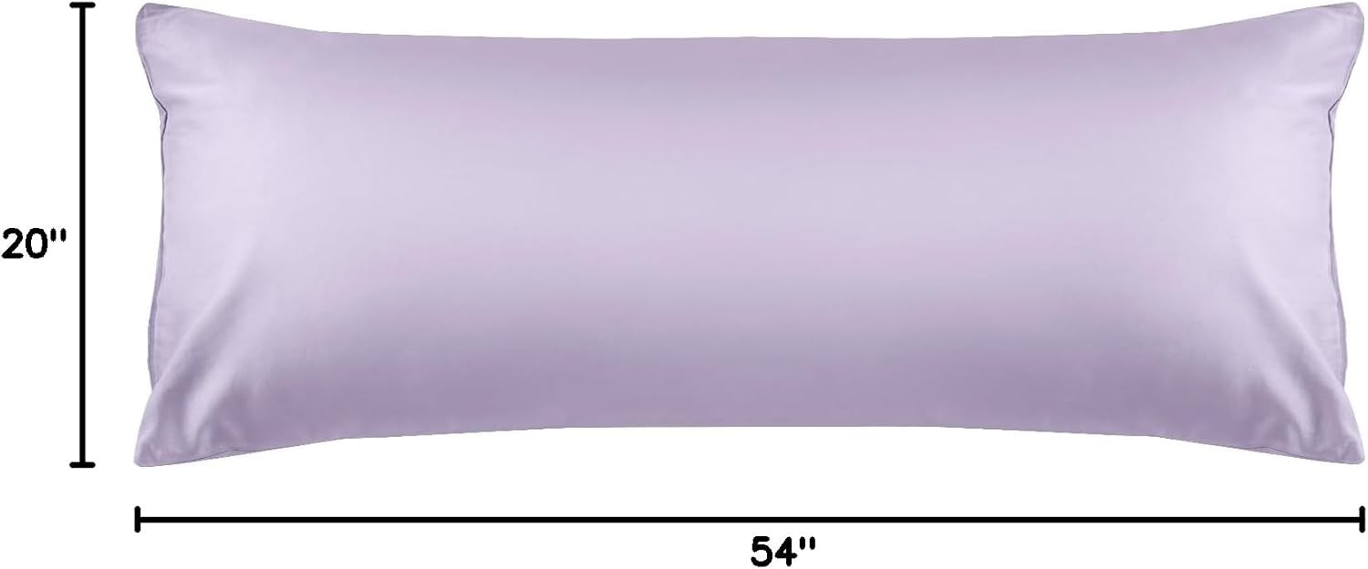 Warmstar Cotton Body Pillow Cover 1 Pack, 600 Thread Count Body Pillow case 20"x54", Long Body Pillow Case Cover Soft Breathable with…
