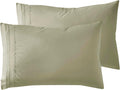 Nestl Sage Green King Pillow Cases 2 – Soft King Size Pillow Case, 1800 Brushed Microfiber Pillowcases, Envelope Closure Pillowcase, King P…