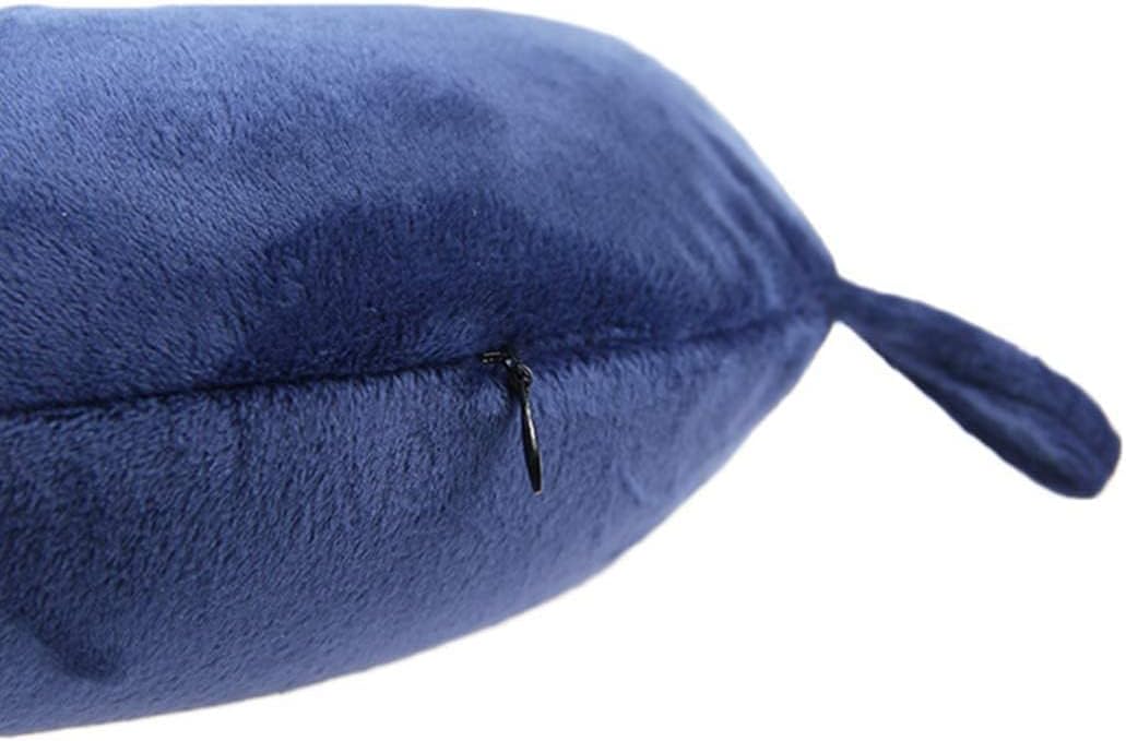 Travel Pillow, 100% Pure Memory Foam Neck Pillow, Suitable for Airplanes, Cars, Trains, Office Naps, Home Lounge Chairs, Removable and…