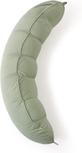 Peallow(Pat. Pend) – Long Round Body Pillow for Adults, Bolster Pillow for Sleeping, Soft and Supportive Pillow for Sleeping & Lumbar…