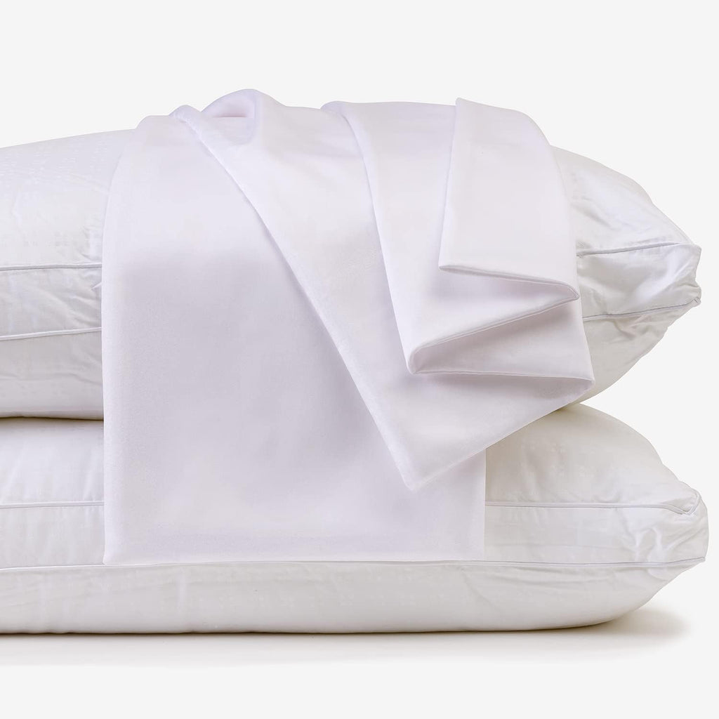 Micropuff Body Size (20 X 55) Pillow Protectors with Zipper - 2 Pack - Soft and Breathable Hypoallergenic Pillow Cover. Pillowcase…