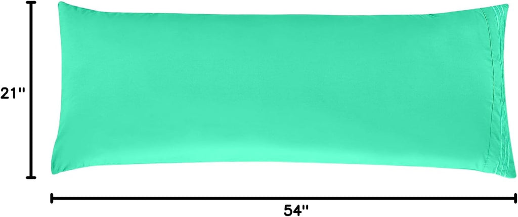 Elegantcomfort Elegant Comfort Luxury Ultra-Soft 1-Piece Pillowcase Set - 1500 Hotel Quality Microfiber Double Brushed - Wrinkle Resistant,…