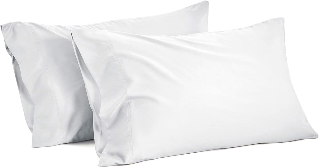 Bedelite Standard Pillow Cases Set of 2, Rayon Derived from Bamboo, Cooling Pillow Cases for Hot Sleepers & Night Sweats, Breathable Silky…